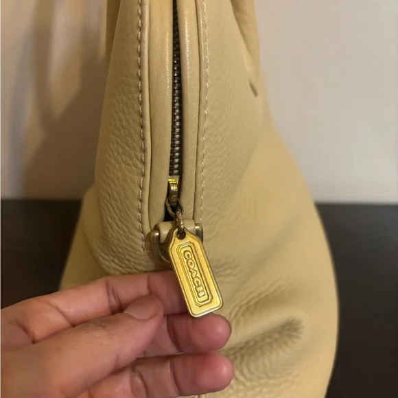 Vintage Coach Sonoma Hand Bag 2way Beige - Picture 3 of 10